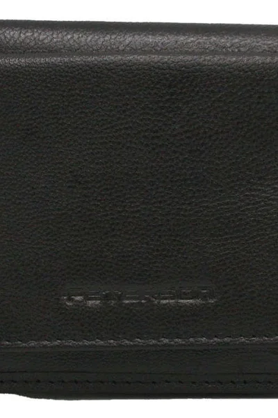 Kožená dámská peněženka Peterson černá