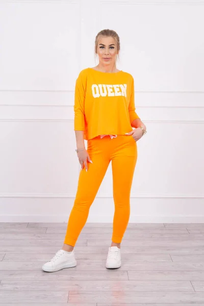 Neonová Queen Sada - Oversize Halenka a Kalhoty K-Fashion