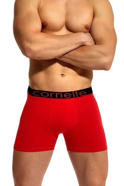 Červené Pánské Boxerky Comfort Fit - Cornette