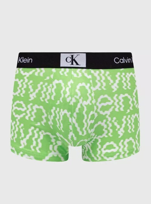 Calvin Klein boxerky AC9 bílo-zelené pro muže, bílo-zelená L i10_P61114_1:177_2:90_