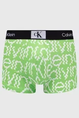 Calvin Klein boxerky AC9 bílo-zelené pro muže