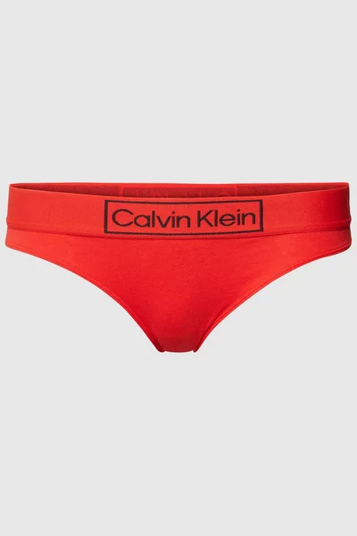 Dámské kalhotky Heritage - 46G6 XM9 - červenooranžová - Calvin Klein