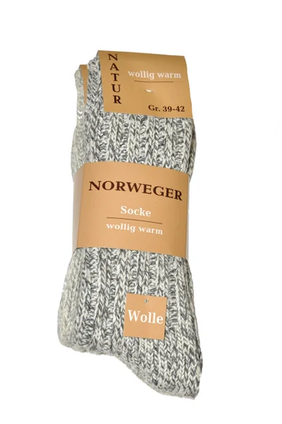 Pánské ponožky WiK Norweger Wolle art 3FS A'2