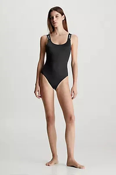 Dámské jednodílné plavky ONE PIECE-RP Calvin Klein