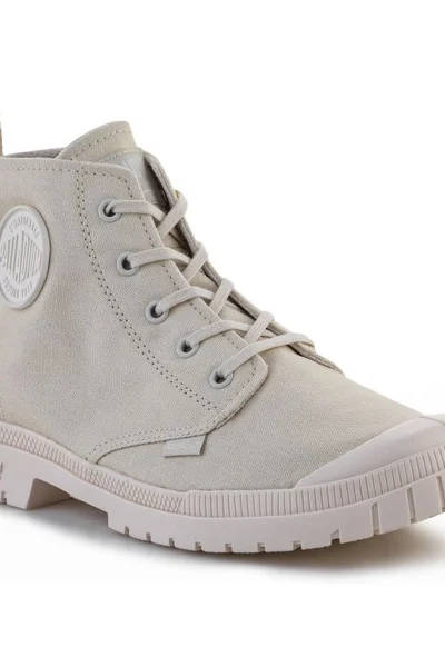 Beige Palladium Pampa Hi Cvs Dámské Boty