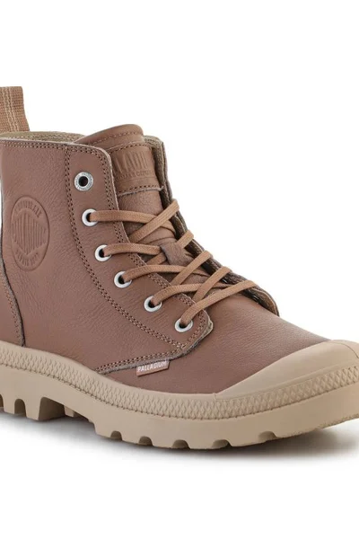 Kožené dámské boty Palladium Pampa Zip