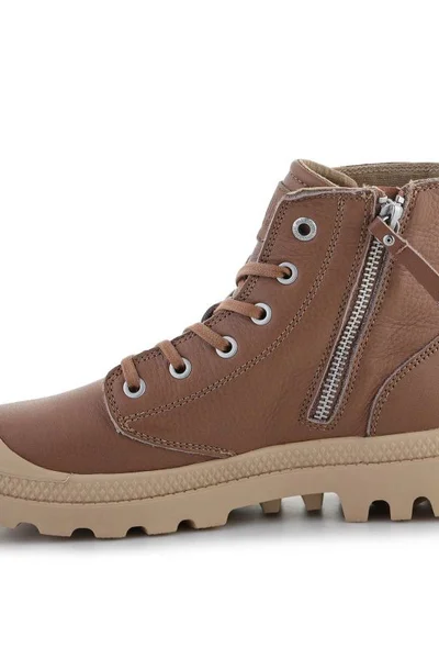 Kožené dámské boty Palladium Pampa Zip