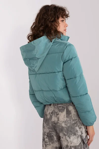 Zimní prošívaná bunda s kapucí pro ženy NM