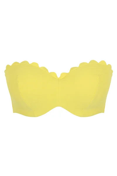 Dámské plavky Poppy Bandeau top - Slunečná žluť Panache