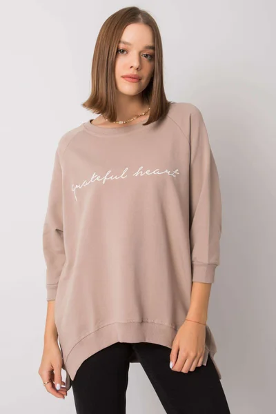 Dámská mikina Karissa bez kapuce RUE PARIS Fashionhunters