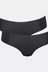 Bezšvové černé bederní kalhotky ZERO Microfibre Hipster 2P - Sloggi