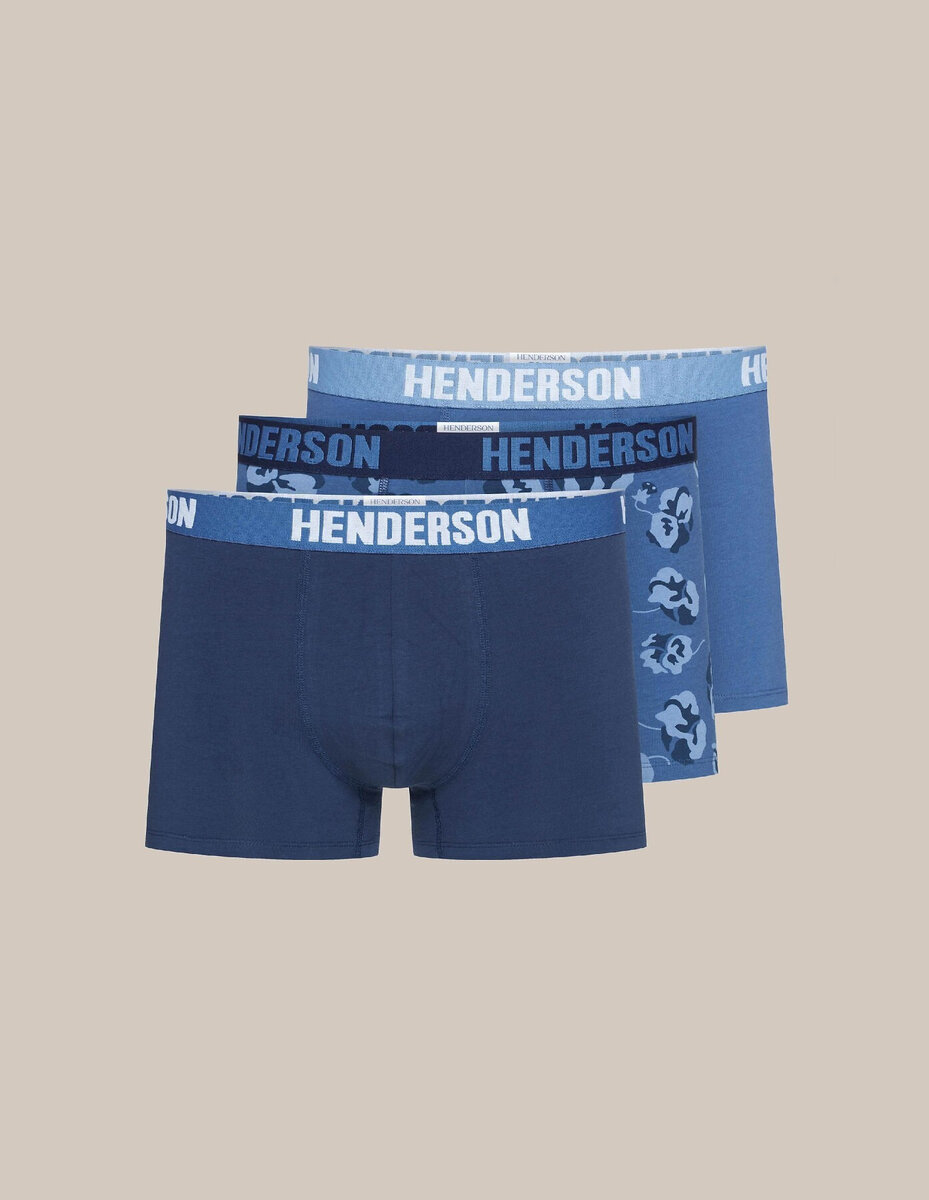 Boxerky Henderson Jarl směs barev - 3 ks - M-3XL, směs barev XL i384_68579774