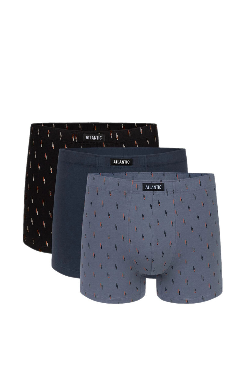 Komfortní boxerky pro muže 3-pack - Kolekce Oceanic, vícebarevná M i41_9999932579_2:vícebarevná_3:M_