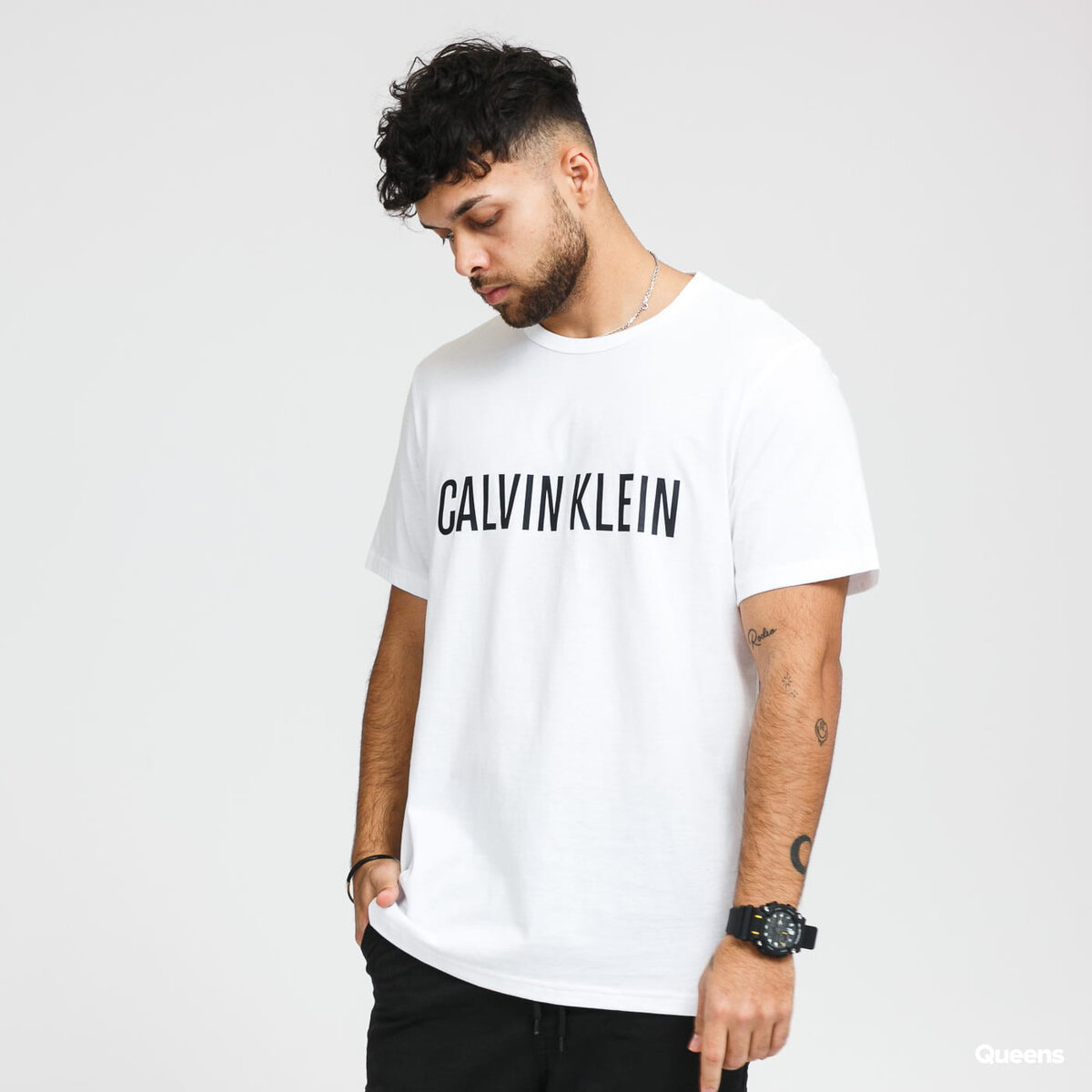 Pánské tričko M6X51 2C688N bílá - Calvin Klein, bílá XL i10_P45639_1:5_2:93_
