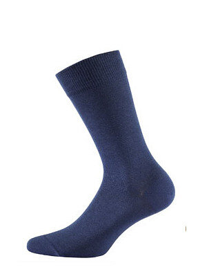Hladké pánské ponožky Wola 48AE60 Perfect Man, hnědé uhlí 45-47 i384_52698938