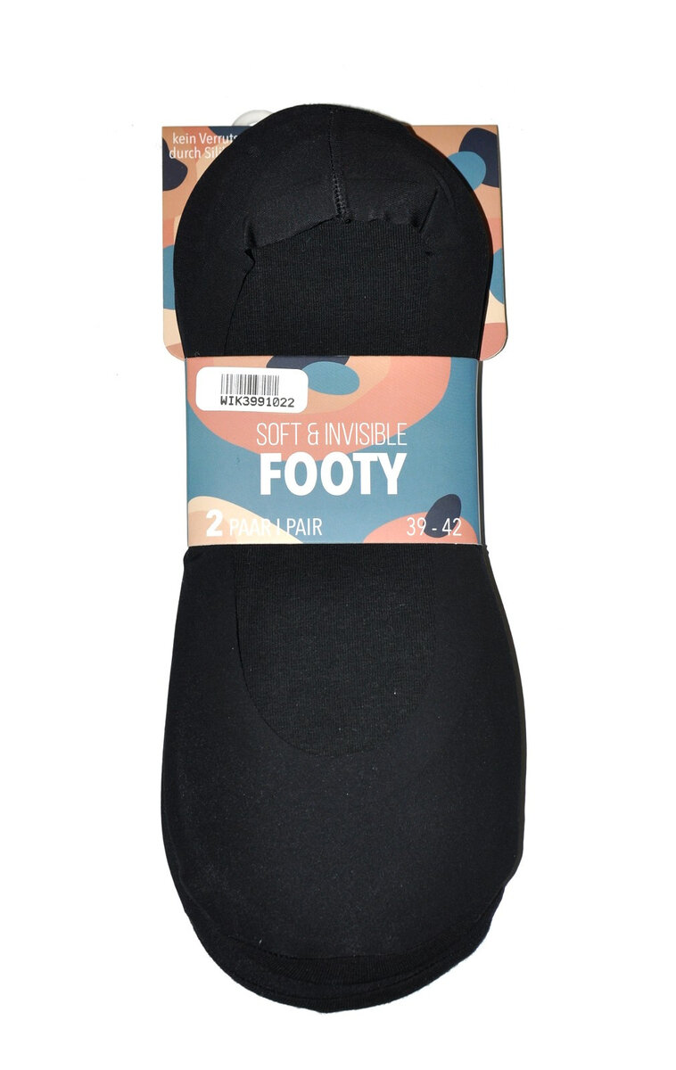 Dámské ponožky baleríny WiK 27O0 Soft & Invisible Footy, černá 35-38 i384_88350250