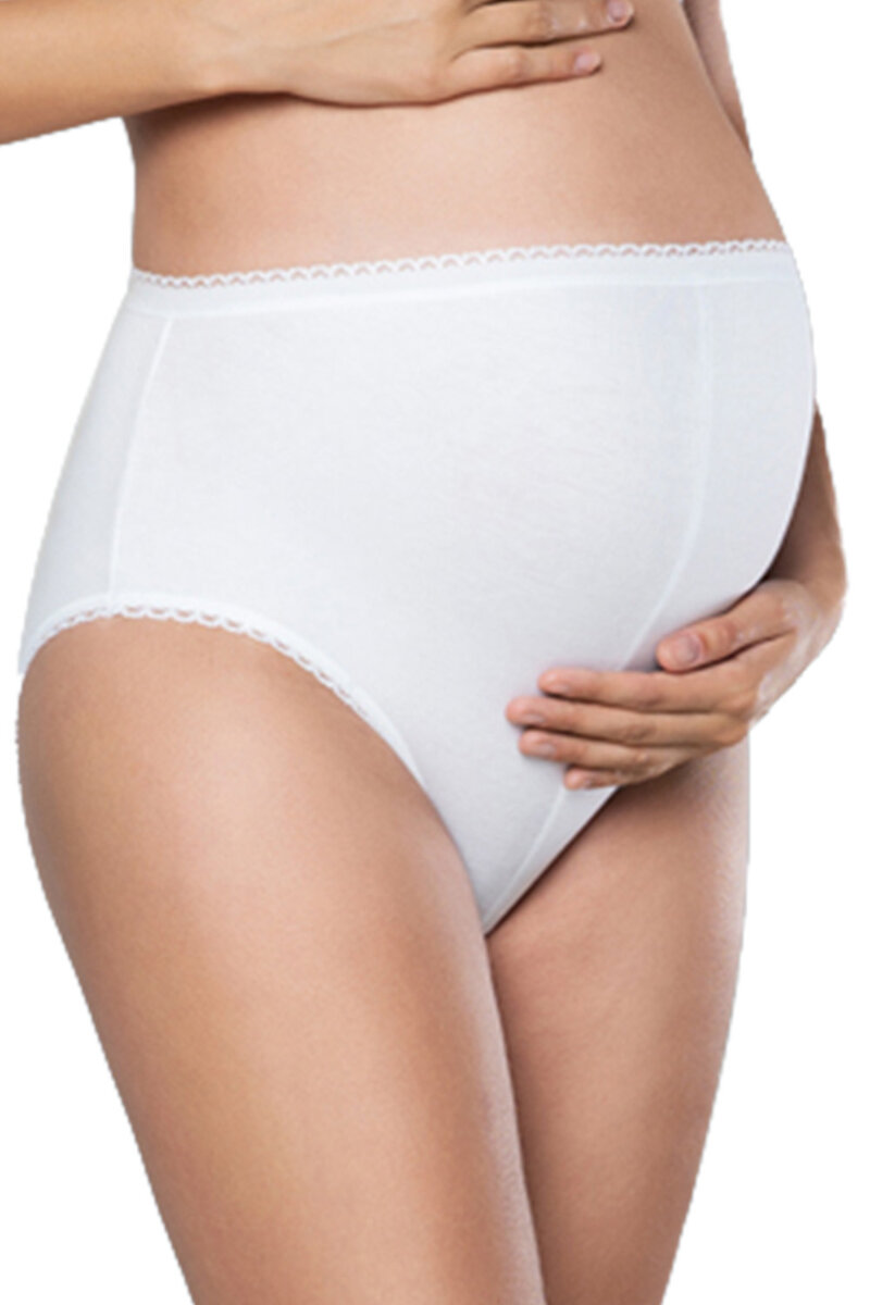 Klasické bílé kalhotky Italian Fashion Mama Maxi, M i510_309128895