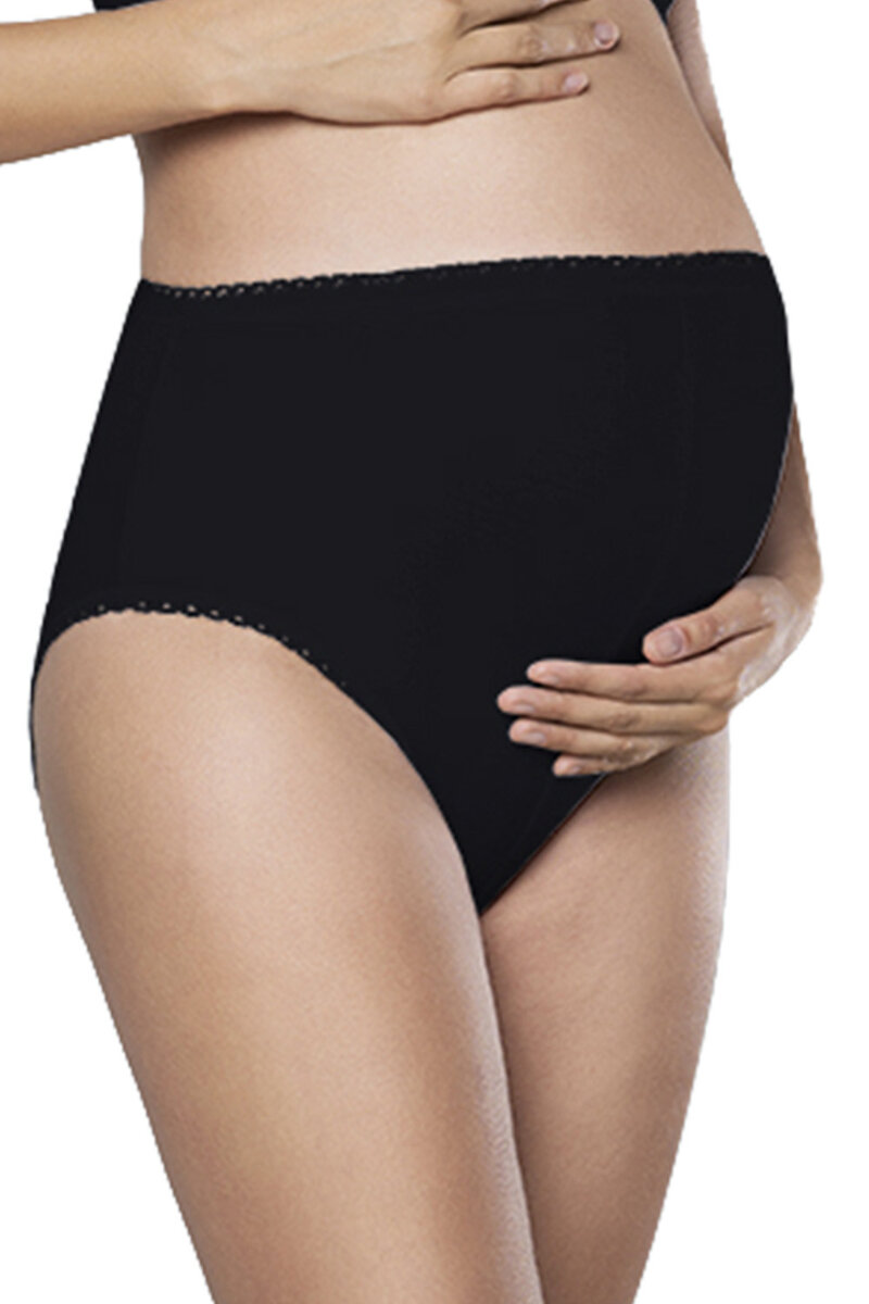Černé těhotenské kalhotky Italian Fashion Mama Maxi, L i510_3091466774