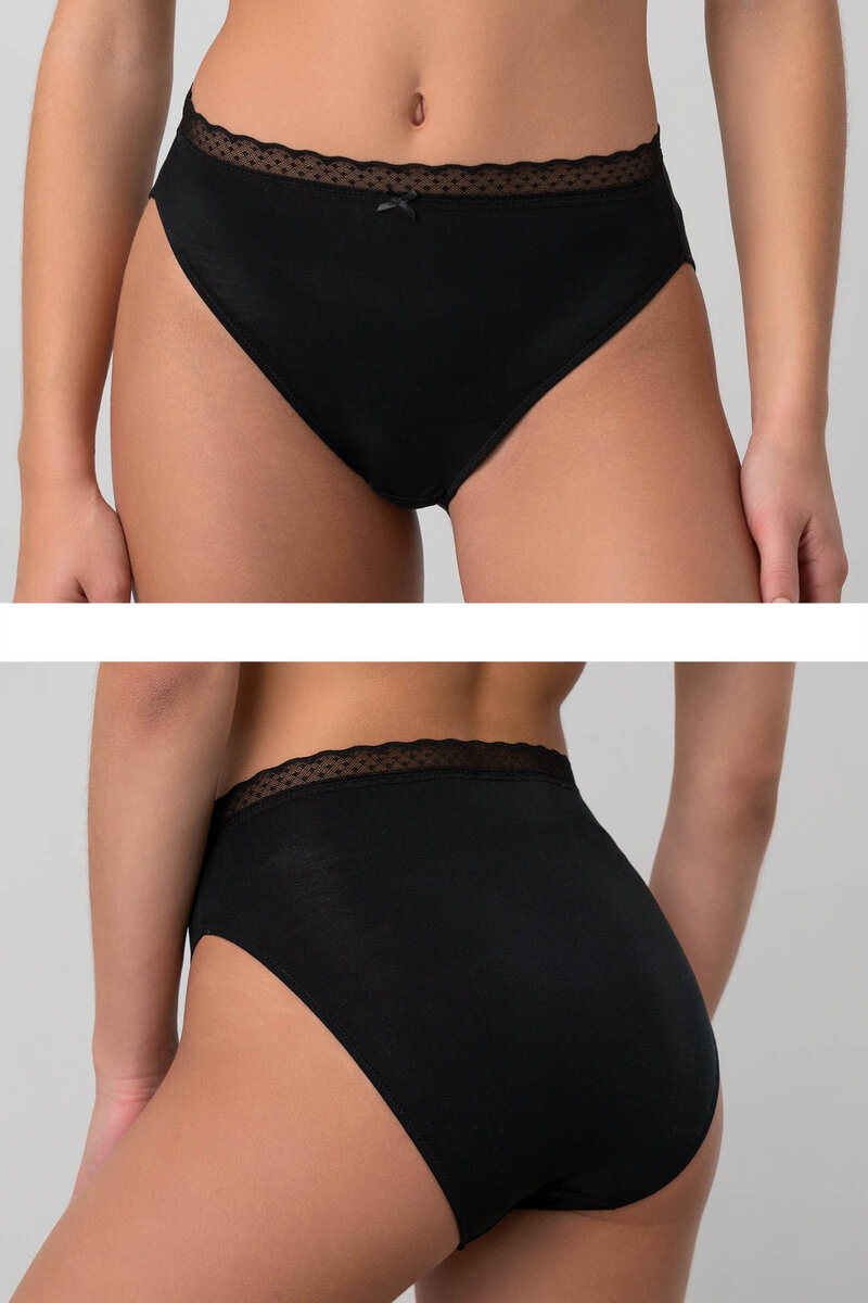 Vamp - Pohodné dámské kalhotky - Nevis A70C - Vamp, black L i512_17829_100_4