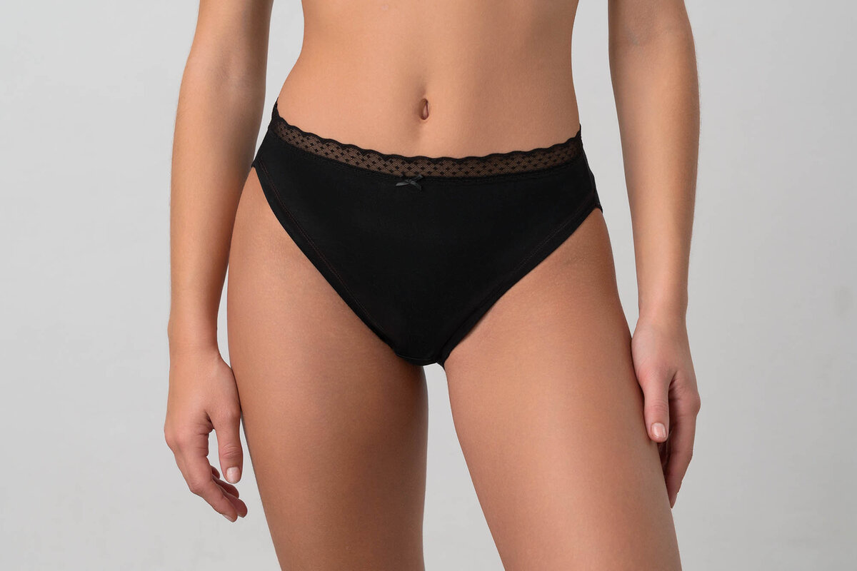 Vamp - Pohodné dámské kalhotky - Nevis 4AG3HI - Vamp, black L i512_17828_100_4