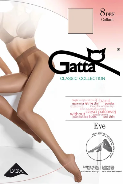 Koloritní dámské punčochy EVE od Gatty