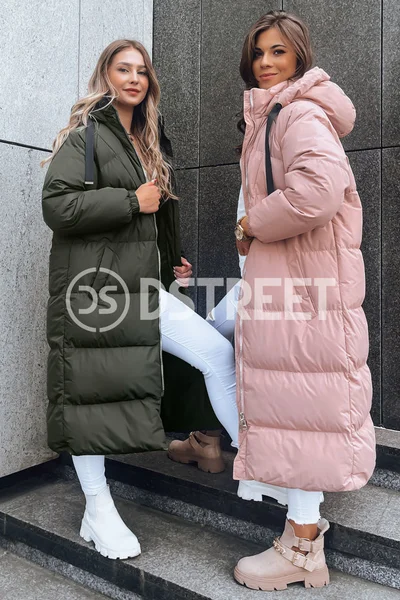 Zimní dámská bunda Dstreet COZYSEASON zelená