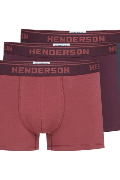 Boxerky Henderson Multicolor - Delší střih - 3ks