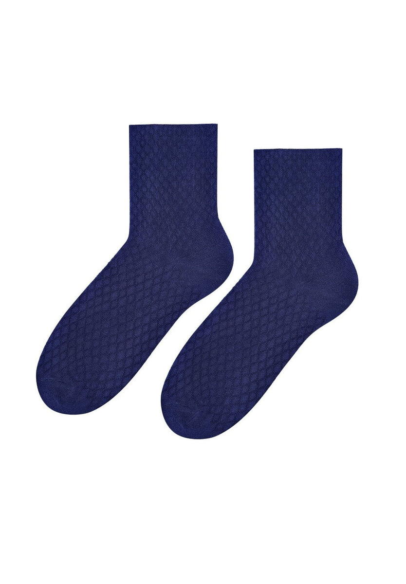 Dámské vzorované ponožky Steven Bamboo F0AS0, popelavě šedá 38-40 i384_54508177