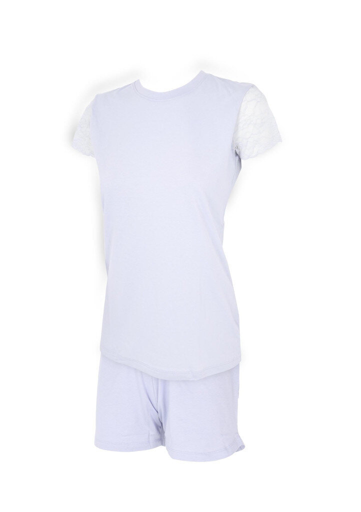 Pyžamo pro ženy Cotonella D6CEM4, Sv. šedá M i321_18041-178026