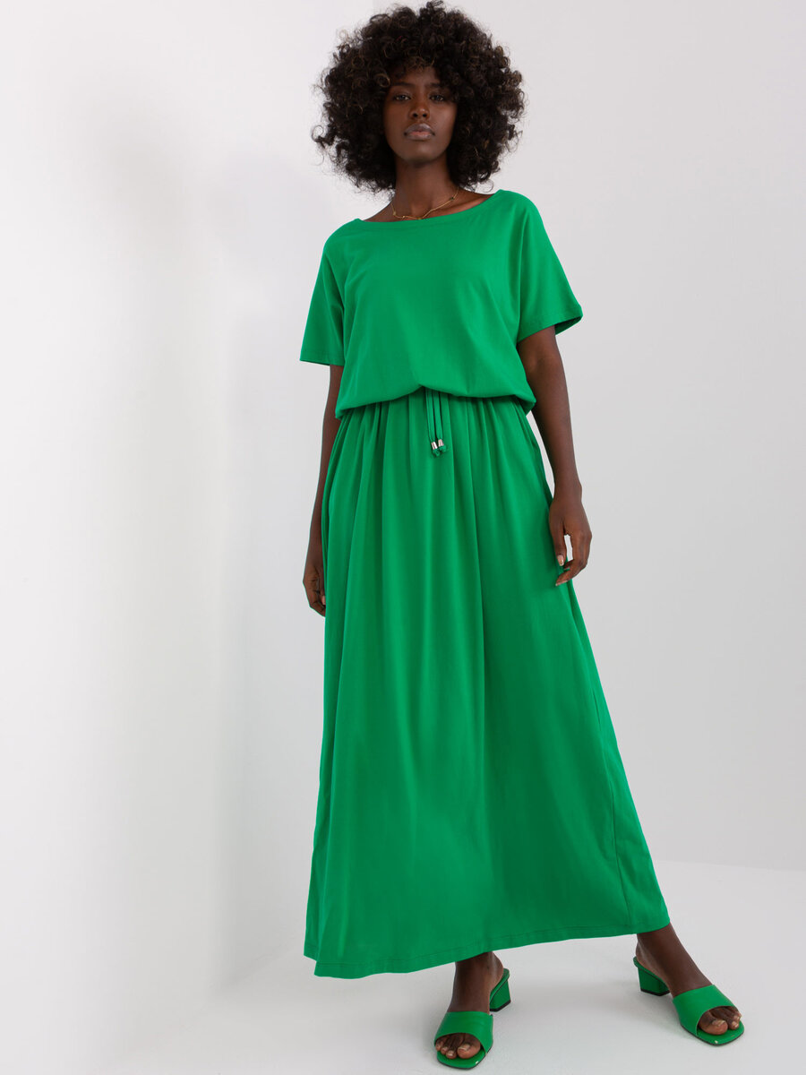 Zelené dámské šaty FPrice - Elegantní záře, jedna velikost i523_2016103432813