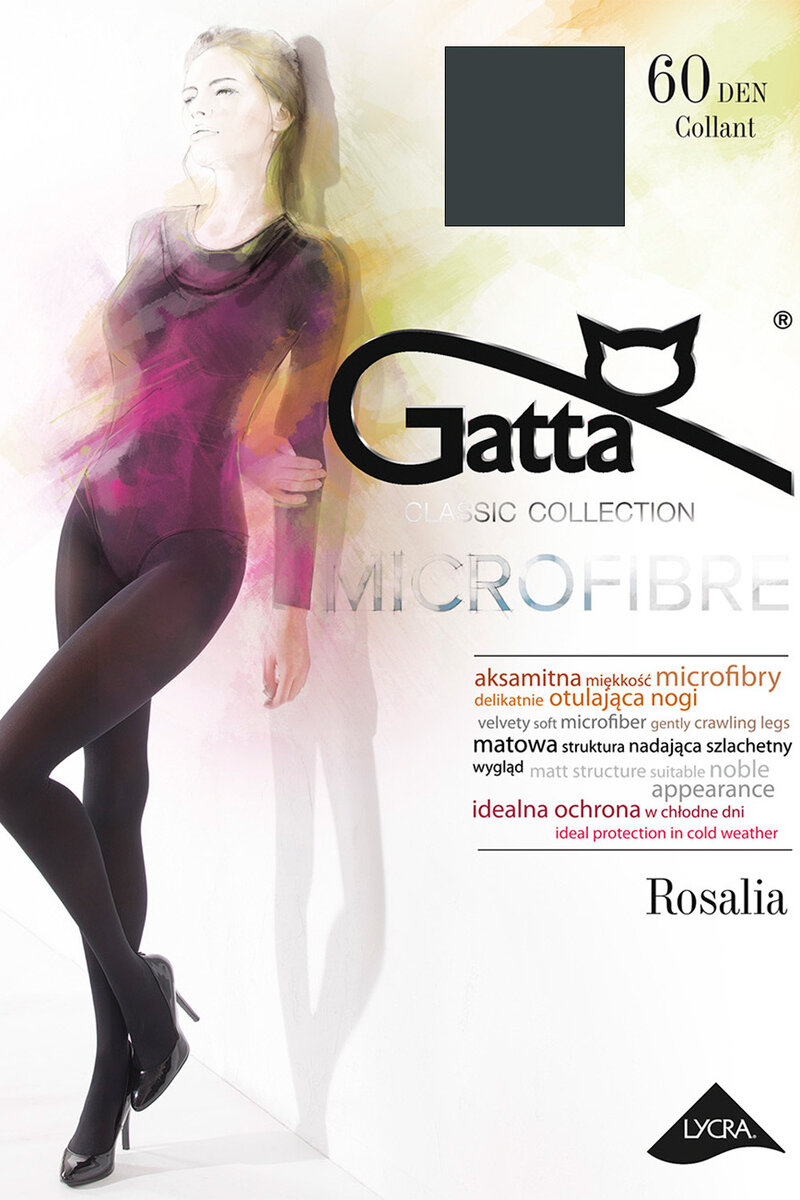 Dámské punčochové kalhoty Rosalia 60 DEN - grafit, 3-M i510_443139073