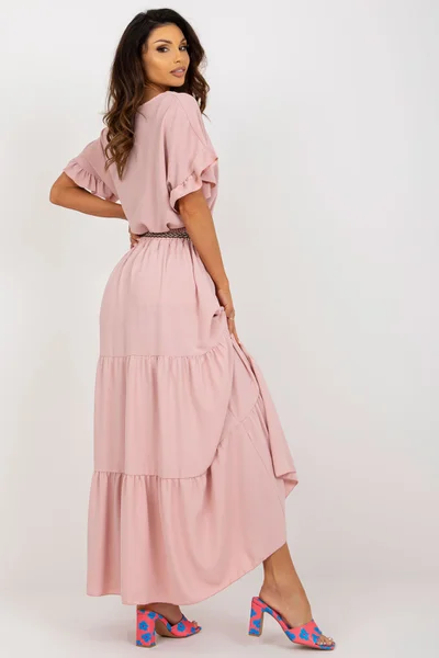 Růžová dámská sukně FPrice