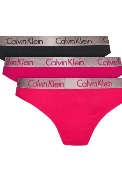 Klasické kalhotky Calvin Klein pro ženy (3 ks)