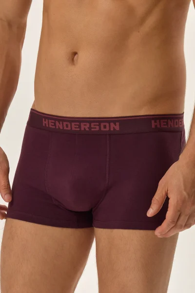 Boxerky pro muže BORDO-GREY - sada Henderson Jewel