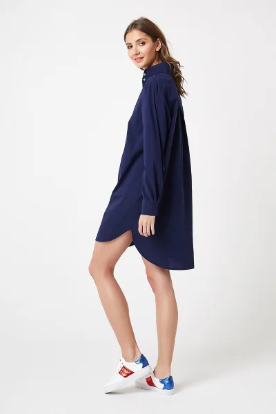 Elegantní košile Lumide Navy Blue - dámská