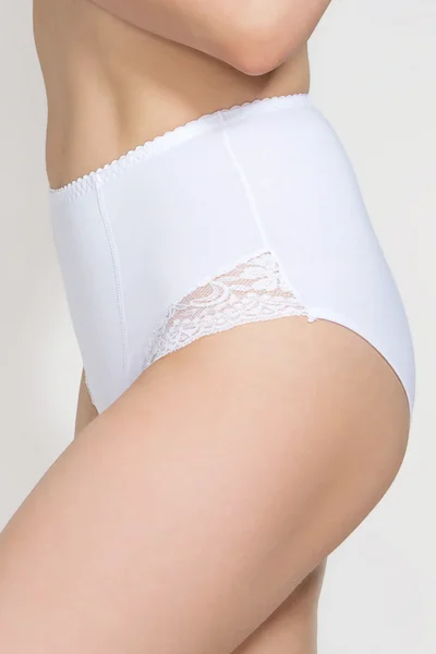 Klasické bílé kalhotky Mitex Ela pro ženy