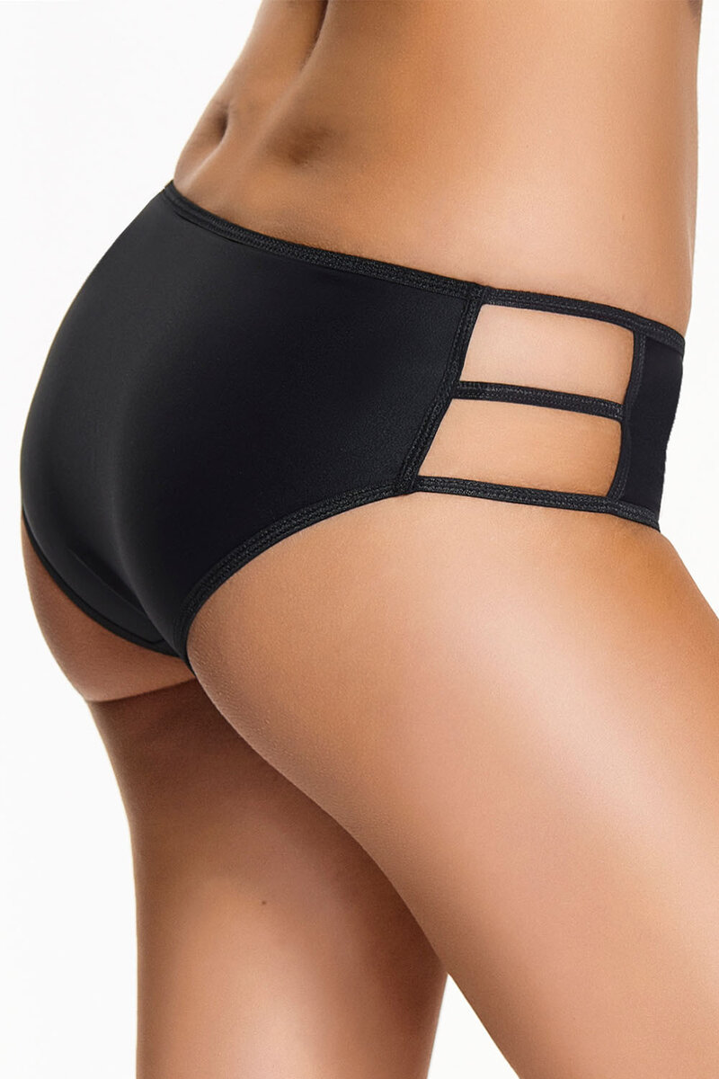 Černé klasické kalhotky Kostar 0520W pro ženy, 2XL i510_42701475886