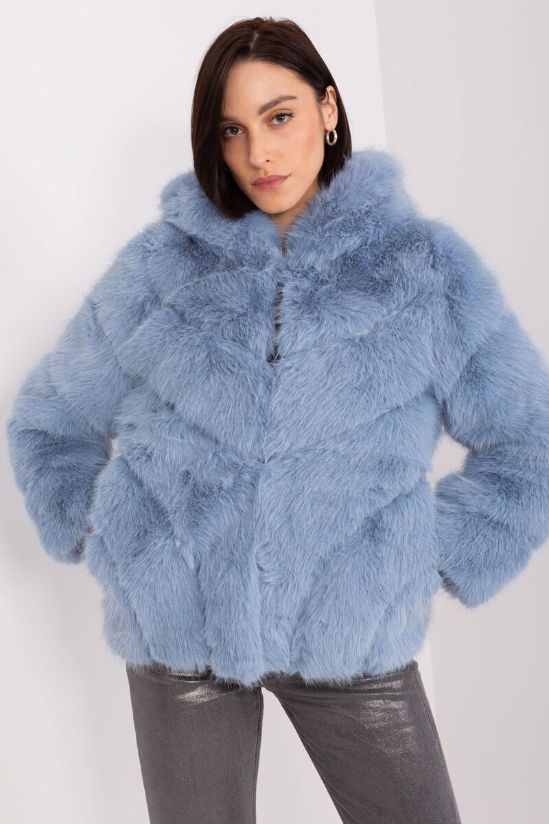 Zimní kožešinová bunda s kapucí AT Elegance, L/XL i240_188847_2:L/XL