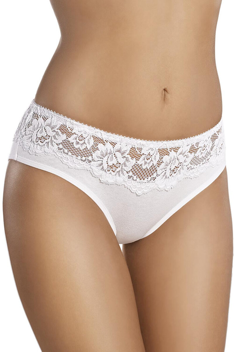 Koketní bílé kalhotky Gabidar pro ženy, XL i510_610655890