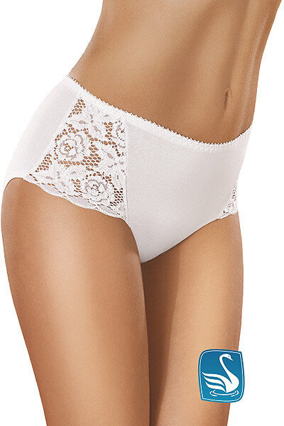 Klasické bílé kalhotky Gabidar pro ženy, 2XL i510_610955359