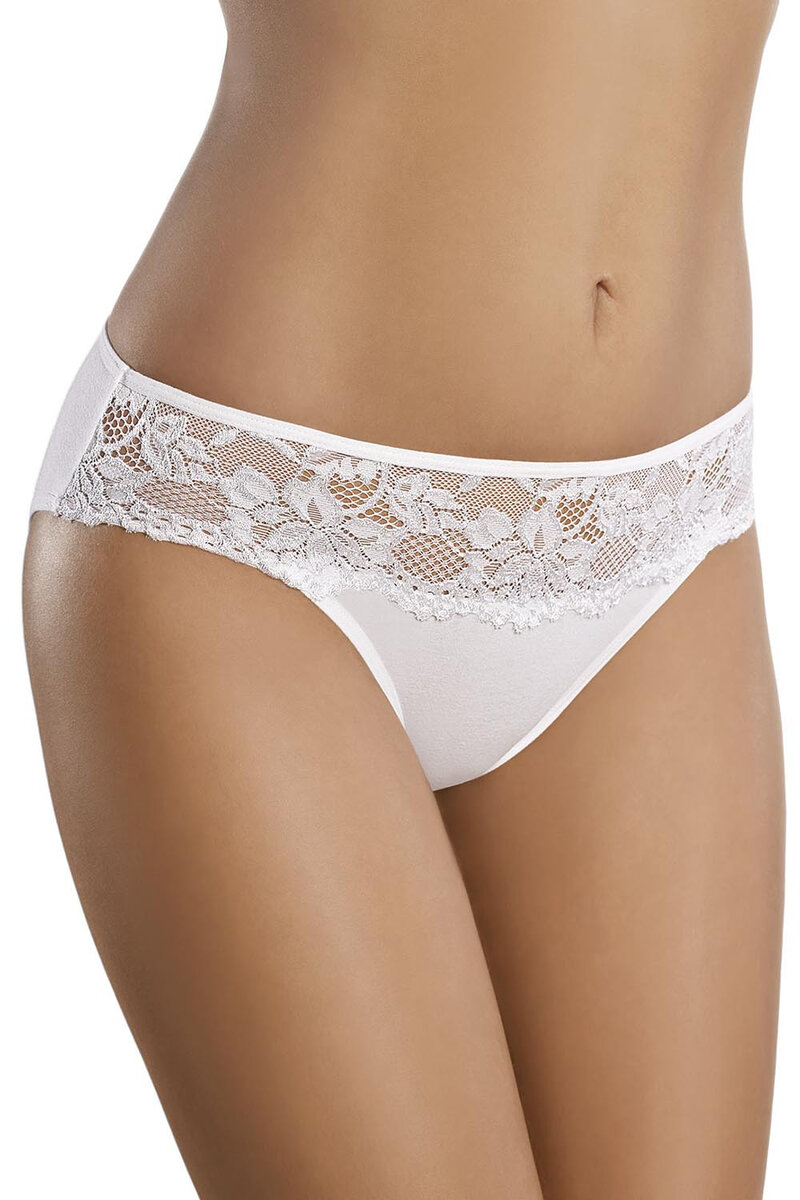 Klasické bílé kalhotky Gabidar pro ženy, L i510_612355541