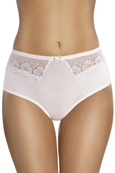 Klasické bílé kalhotky Gabidar pro ženy