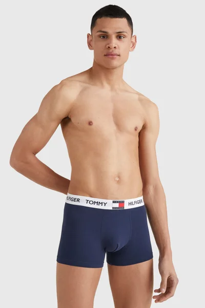 Mužské boxerky MODRÉ TRUNK CHS - Tommy Hilfiger