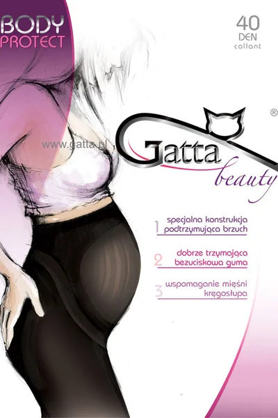 Dámské gatta Body Protect 085K8 Den kolor:nero