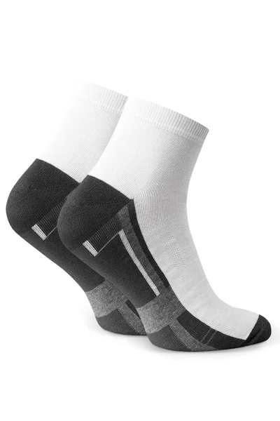 Pánské bílé ponožky Steven 054-284