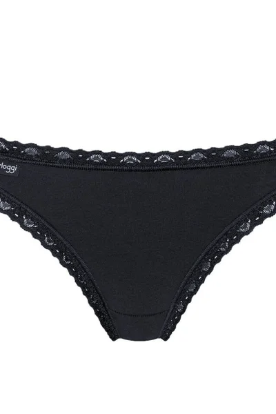 Dámská sloggi 35T Weekend Tanga C3P - BLACK COMBINATION - Sloggi BLACK COMBINATION - Slogg