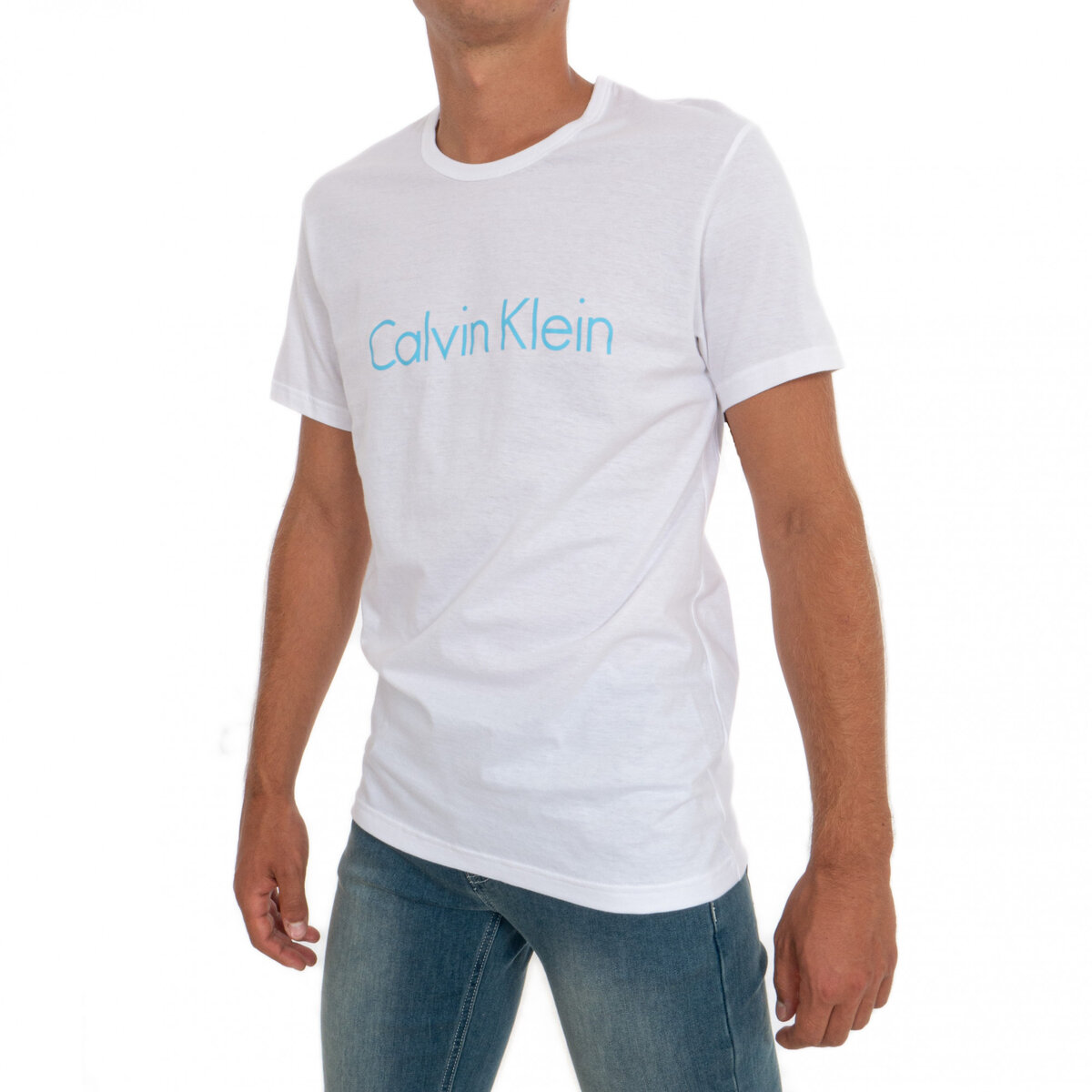 Pánské tričko SHWZ7O bílá - Calvin Klein, bílá S i10_P38539_1:5_2:92_