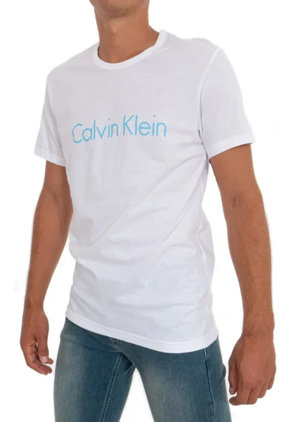 Pánské tričko SHWZ7O bílá - Calvin Klein