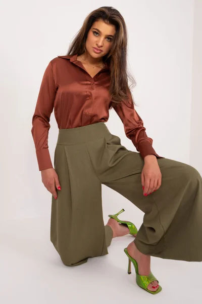 Dámské elegantní kalhoty culotte Italy Moda