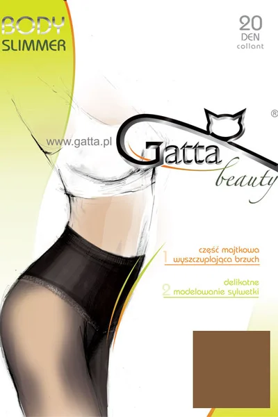 Dámské punčochové kalhoty Body Slimmer béžová - Gatta